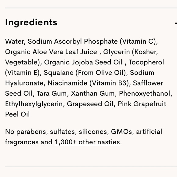 Fleur & Bee Nectar of the C Vitamin C Serum 1.0 oz NIB - Picture 6 of 14